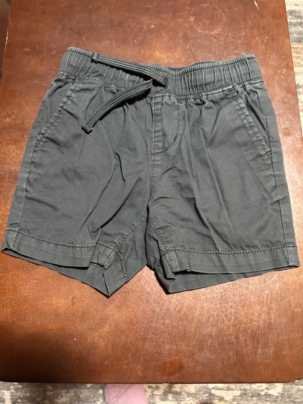 Old Navy Kids Drawstring Shorts - Charcoal Gray